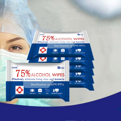 Medical Alcohol Cleaning Wipes Disinfecting Wipes 75% Alcohol Custom Alcohol Wipes